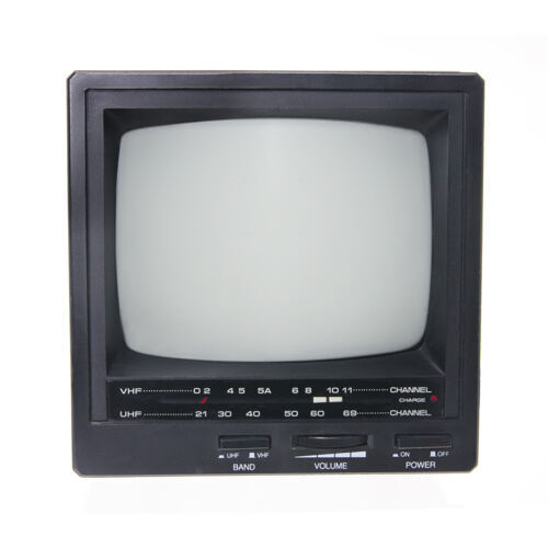 TV schwarz